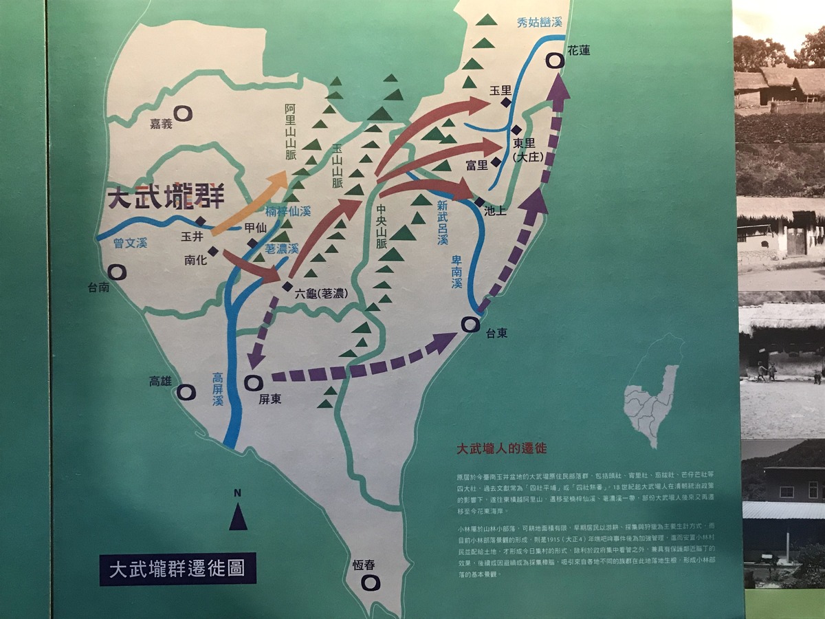 大武壠族遷移圖